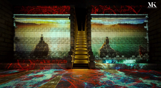 인천상륙작전기념관 미디어파사드